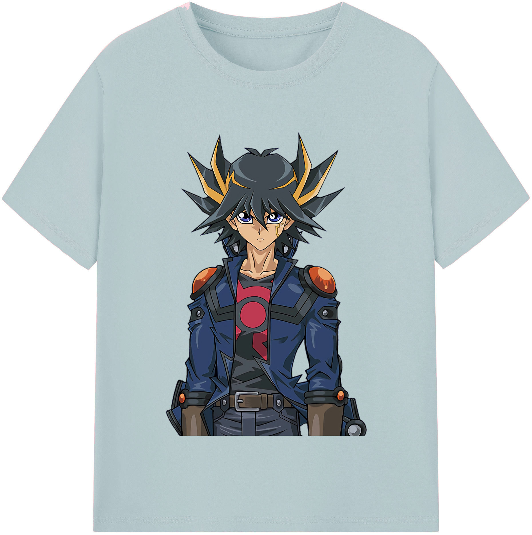 （画像用） 遊☆戯☆王 Yu-Gi-Oh! 綿100％半袖Tシャツ（フロントプリント）